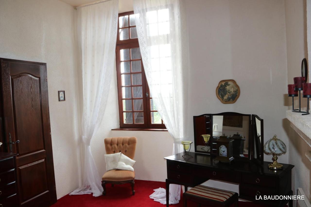Chambre d'hôte Manoir de La Baudonnière Monsireigne Extérieur photo